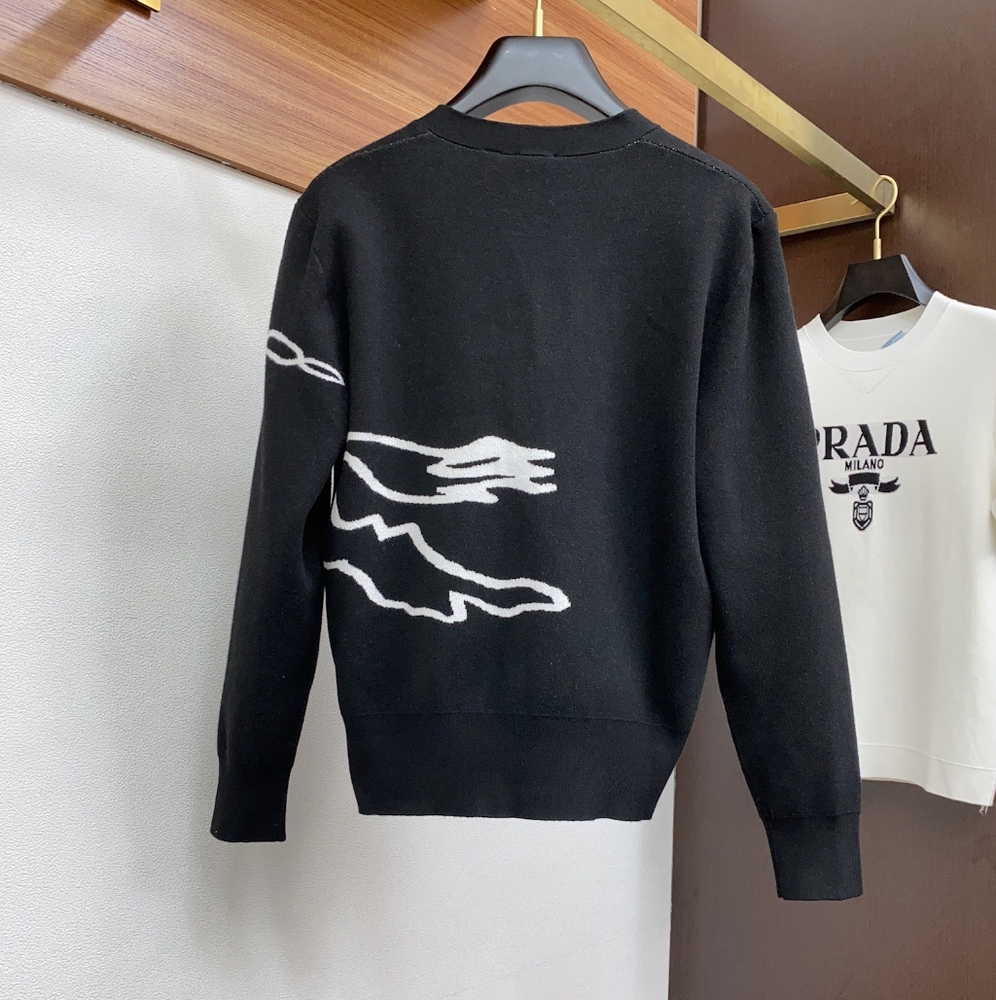 Burberry Fashion Classic Basic Knitted Cardigan - image 1